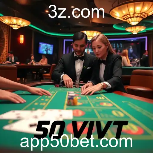 Experiência Imersiva com Jogos 'Ao Vivo' na Plataforma 50BET